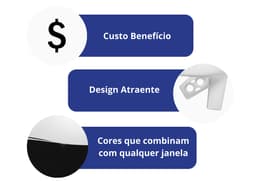 Fecho Alavanca Branco Para Janela Basculante E Maxim Ar Cerrata - miniatura 2